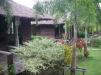 รูปแบบบังกะโลที่ลงตัวและคงไว้ซึ่งความสวยงามของสวนในรีสอร์ท