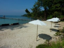 ชายหาดส่วนตัวที่เกาะกูดรีสอรืท